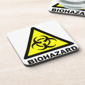 Dessous-de-verre Symbole de Biohazard (Côté gauche)