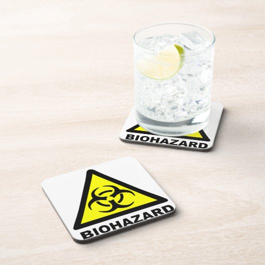 Dessous-de-verre Symbole de Biohazard (Côté Droit)