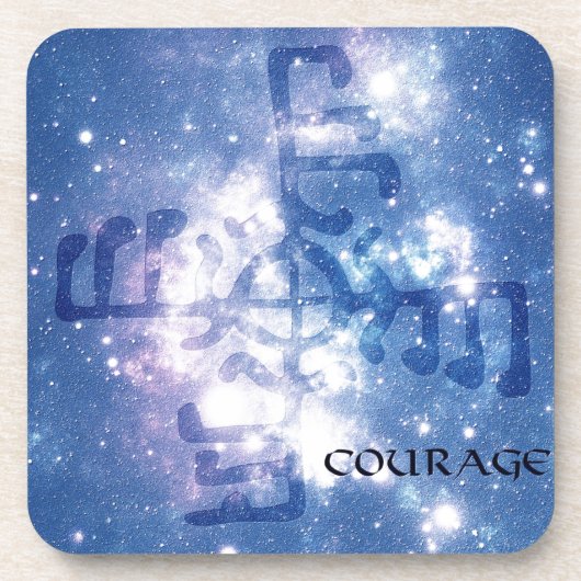 Dessous-de-verre Symbole de courage viking (Devant)