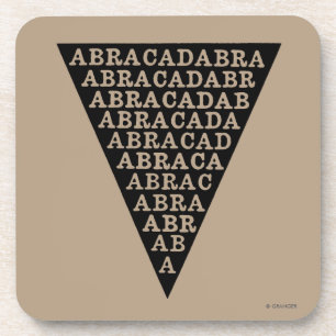 Dessous-de-verre Symbole de prévention de fièvre