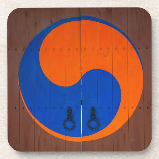 Dessous-de-verre Symbole de Yin et Yang, Corée du Sud (Devant)