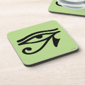 Dessous-de-verre Symbole égyptien : Wedjat (Côté gauche)