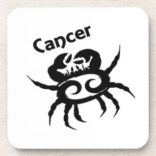 Dessous-de-verre Symbole et signe du zodiaque Cancer