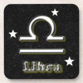 Dessous-de-verre Symbole Libra (Devant)