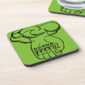 Dessous-de-verre Symbole : Main divine (Côté gauche)