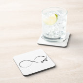 Dessous-de-verre Symbole papillon infini (Côté Droit)