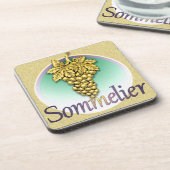 Dessous-de-verre Symbole sommelier (Côté gauche)