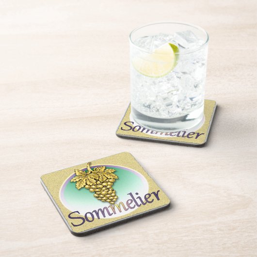 Dessous-de-verre Symbole sommelier (Côté Droit)