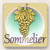 Dessous-de-verre Symbole sommelier (Devant)