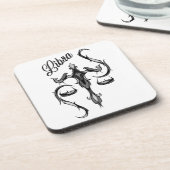 Dessous-de-verre SYMBOLE Zodiaque Libra (Côté gauche)