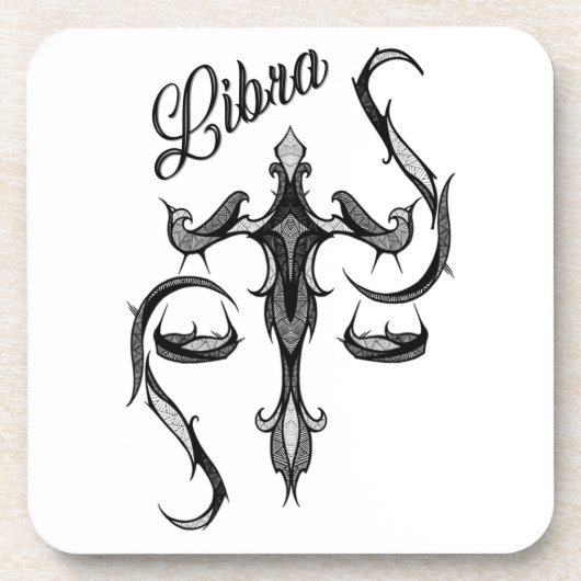 Dessous-de-verre SYMBOLE Zodiaque Libra (Devant)