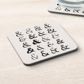 Dessous-de-verre Symboles d'esperie (Côté gauche)