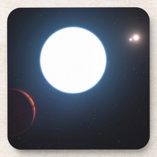 Dessous-de-verre Système Triple Étoiles Hd 131399 (Devant)