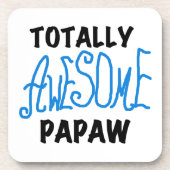 Dessous-de-verre T-shirts et cadeaux Papaw absolument géniaux (Devant)