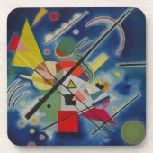 Dessous-de-verre Tableau bleu de Kandinsky (Devant)