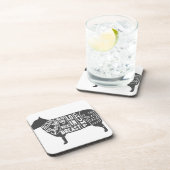 Dessous-de-verre Tableau des bouches de l'agneau (Côté Droit)