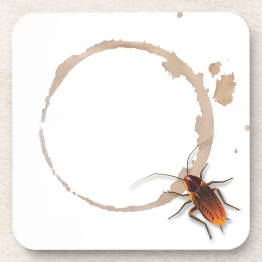 Dessous-de-verre Tache collante d'anneau de Bugzeez_Icky (Devant)