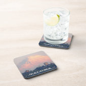 Dessous-de-verre Tacoma, Washington et Mount Rainier Photo (Côté Droit)