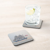 Dessous-de-verre Tall Ship, Clipper Ship, Voilier, US Coast Guard (Côté Droit)