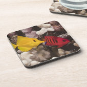 Dessous-de-verre Tang jaune (Côté gauche)