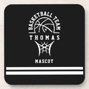 Dessous-de-verre Tapis de liège personnalisé pour boisson de basket
