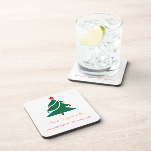 Dessous-de-verre Tapis de Noël (Côté Droit)