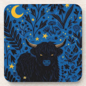 Dessous-de-verre Tapis de souris Midnight Moo (Devant)
