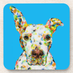 DESSOUS-DE-VERRE TAPIS DE SOURIS PITBULL