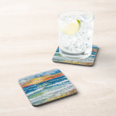 Dessous-de-verre Tapis de verre - Vagues de mer Coucher de soleil (Côté Droit)