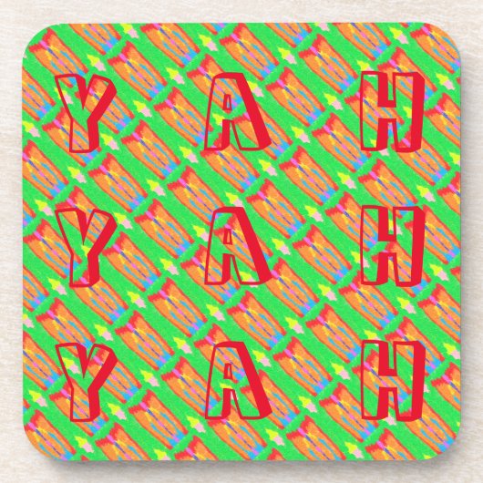 Dessous-de-verre Tapis et chiffons Art pur abstrait suprême (Devant)