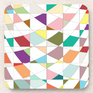 Dessous-de-verre Tapisserie aux couleurs Abstraites