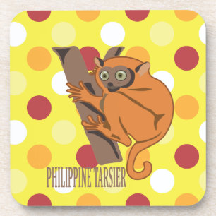 Dessous-de-verre tarsier philippin