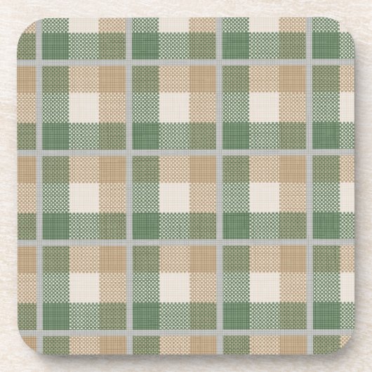 Dessous-de-verre Tartan (Devant)