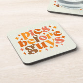 Dessous-de-verre Tartines avant les gars (Côté gauche)