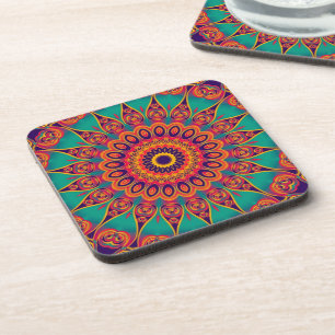 Dessous-de-verre Tattoo Kaleidoscope Fractal