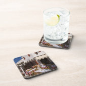 Dessous-de-verre Taverna Nikos, Mykonos, îles des Cyclades, Grèce (Côté Droit)