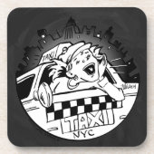 Dessous-de-verre Taxi fille (Devant)