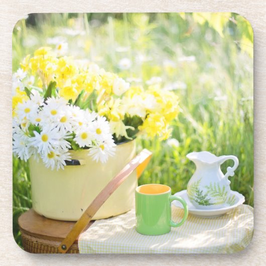 Dessous de verre Tea Party & Daisies (Ensemble de (Devant)