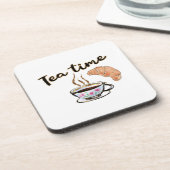 Dessous-de-verre Tea party Table Servi, cadeau de fête du thé, tea  (Côté gauche)