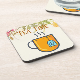 Dessous-de-verre Tea Time Beverage Coaster