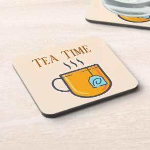 Dessous-de-verre Tea Time Beverage Coaster