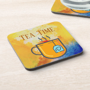 Dessous-de-verre Tea Time Beverage Coaster