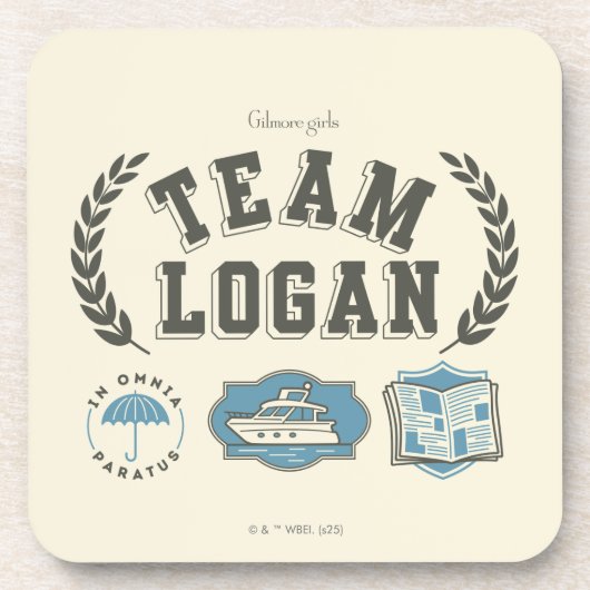 Dessous-de-verre Team Logan Gilmore Girls Design (Devant)