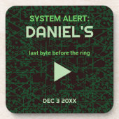 Dessous-de-verre Tech Code Party Drink Coaster (Devant)