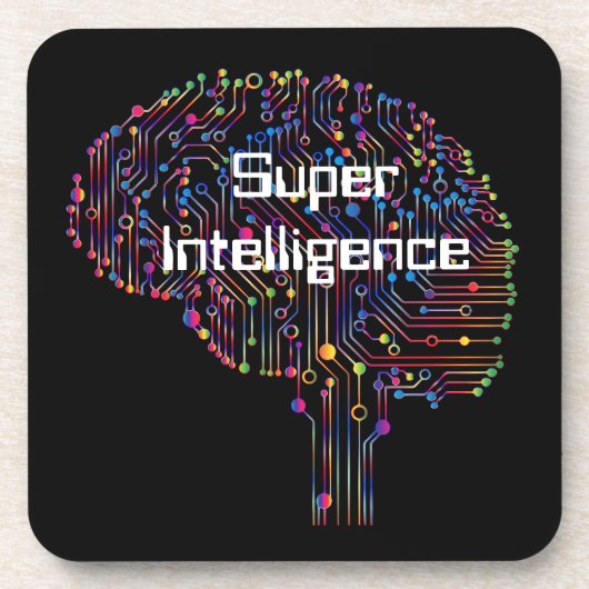 Dessous-de-verre Technologie de super intelligence (Devant)