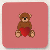 Dessous-de-verre Teddy Love (Devant)