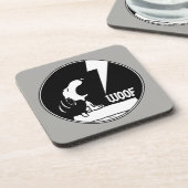 Dessous-de-verre Tee - shirt | Snoopy Howling (Côté gauche)