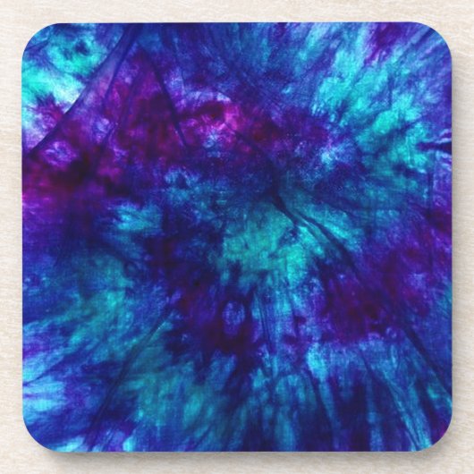 Dessous-de-verre Teinture/bleu et vert (Devant)