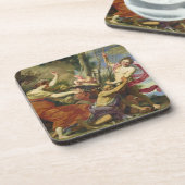 Dessous-de-verre Temps surmonté par la jeunesse et la beauté (Côté gauche)