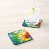 Dessous-de-verre Temps teint par cravate (Côté Droit)